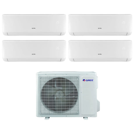 climatizzatore condizionatore gree quadri split inverter serie bora 9_9_9_9 con gwhd28nk6lo r 32 9000_9000_9000_9000