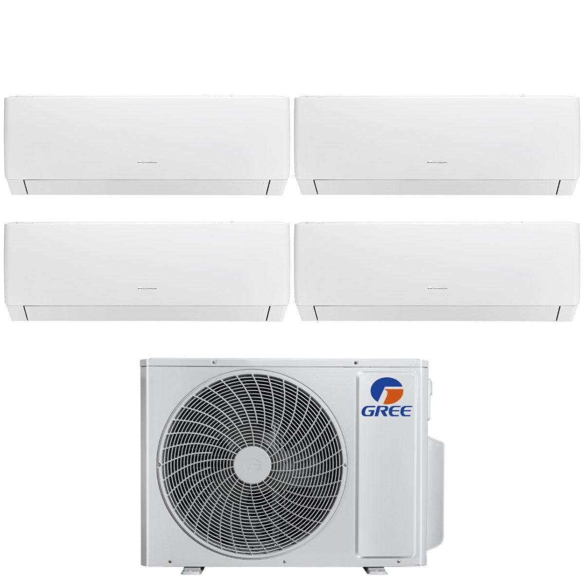 climatizzatore condizionatore gree quadri split inverter serie pular 9_9_9_9 con gwhd 28 nk6lo r 32 wi fi integrato 9000_9000_9000_9000