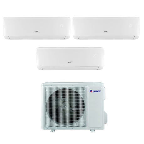 climatizzatore condizionatore gree trial split inverter serie bora 9_9_12 con gwhd24nk6lo r 32 new 2018