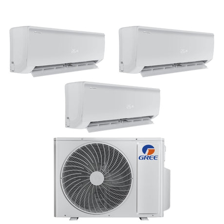 climatizzatore condizionatore gree trial split inverter serie bora plus 9_12_12 con gwhd 36 nk6lo r 32 wi fi optional 9000_12000_12000