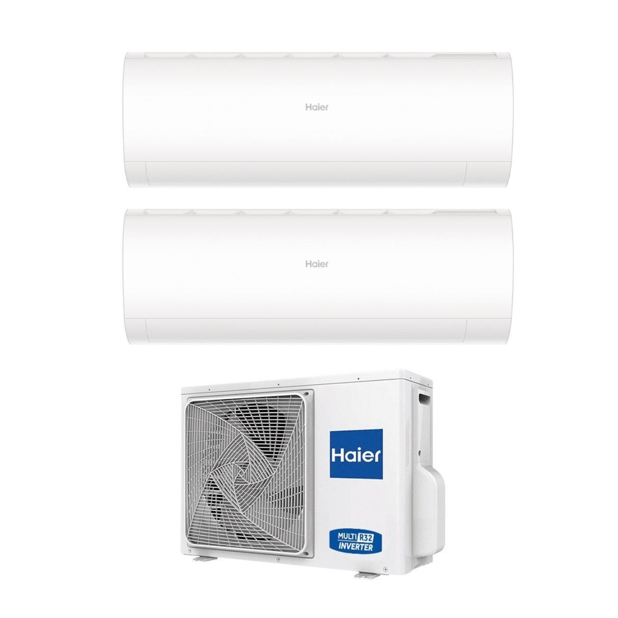climatizzatore condizionatore haier dual split inverter serie tundra green 9_9 con 2u40ceffra r 32 classe a a 9000_9000 2017