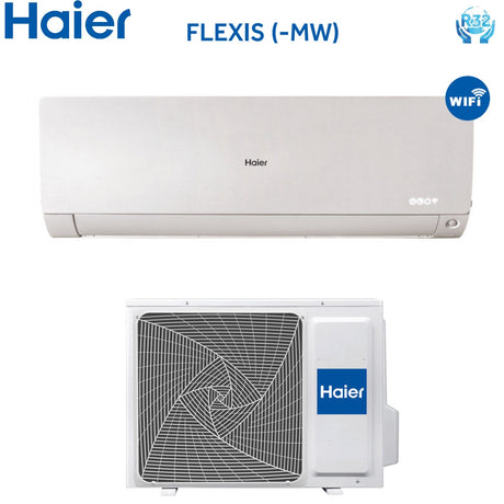 climatizzatore condizionatore haier inverter serie flexis mw 12000 btu r 32 white as35s2sf1fa mw bianco wi fi a___