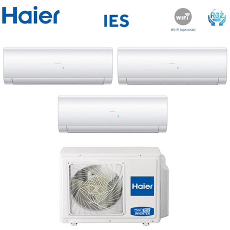 climatizzatore condizionatore haier trial split inverter serie ies 9_9_9 con 3u70s2sr2fa 9000_9000_9000 wi fi optional