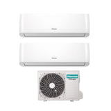 climatizzatore condizionatore hisense dual split inverter serie energy pro 9_12 con 2amw42u4rra r 32 wi fi integrato 9000_12000 novita 2020