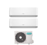 climatizzatore condizionatore hisense dual split inverter serie hi energy 9_9 con 2amw42u4rgc r 32 wi fi integrato 9000_9000 novita