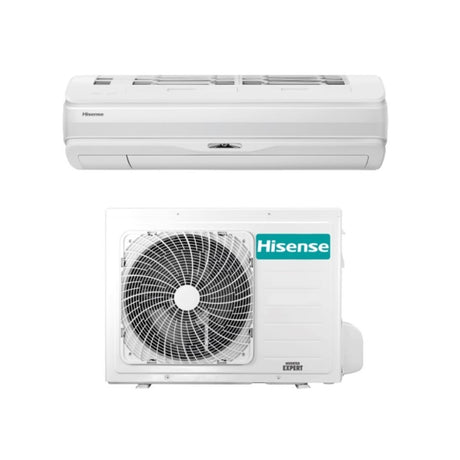 climatizzatore condizionatore hisense inverter serie silentium pro 12000 btu qd35xu02g+qd35xu00w r 32 wi fi integrato   novita