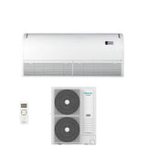 climatizzatore condizionatore hisense inverter soffitto pavimento serie turbo 42000 btu auv125ur4rc8 _ auw125u6rn8 r 32 wi fi optional con telecomando di serie incluso