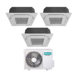 climatizzatore condizionatore hisense trial split a cassetta 12_12_12 con 3amw72u4rfa r 32 12000_12000_12000 7575