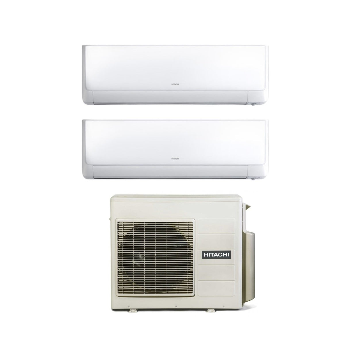 climatizzatore condizionatore hitachi dual split inverter r 32 performance serie e 9_12 con ram 40np2e wi fi optional 9000_12000 btu
