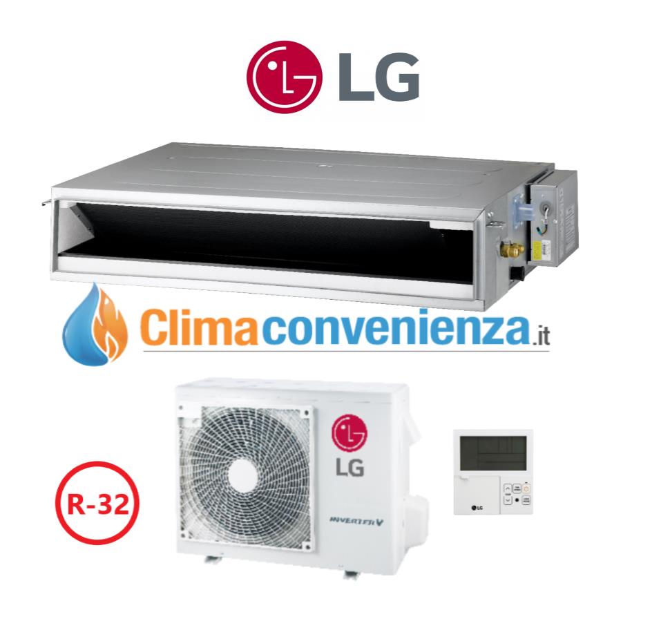 climatizzatore condizionatore lg canalizzabile 9000 btu cl09r n20 r 32 classe a__ new 2018