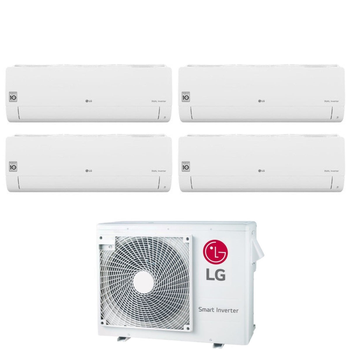 climatizzatore condizionatore lg quadri split inverter serie libero smart 9_9_12_12 con mu4r27 u40 r 32 wi fi integrato 9000_9000_12000_12000 13903