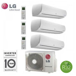 climatizzatore condizionatore lg trial split inverter serie libero 9_12_12 con mu3r21 ue0 r 32 9000_12000_12000 new 2018