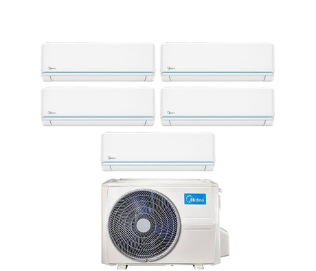 climatizzatore condizionatore midea penta split inverter serie evolution 9_9_9_9_9 con m5oe 42hfn8 q r 32 wi fi optional 9000_9000_9000_9000_9000
