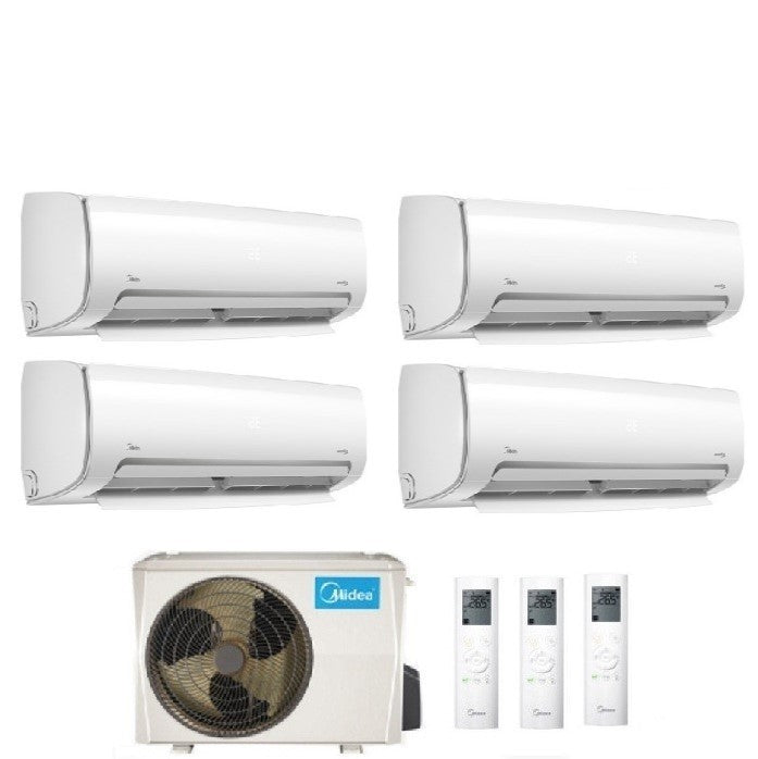 climatizzatore condizionatore midea quadri split inverter serie mission pro 9_9_9_9 con m4o 36fn8 r 32 wi fi optional 9000_9000_9000_9000 new 2018