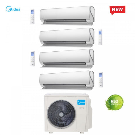 climatizzatore condizionatore midea quadri split inverter serie ultimate comfort 9_9_9_9 con m4oe 28hfn8 q r 32 wi fi 9000_9000_9000_9000
