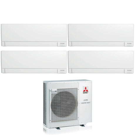 climatizzatore condizionatore mitsubishi electric quadri split inverter linea plus serie msz ay 9_9_12_12 con mxz 4f80vf r 32 wi fi integrato 9000_9000_12000_12000