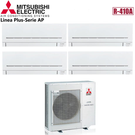 climatizzatore condizionatore mitsubishi electric quadri split inverter serie ap 9_9_12_12 con mxz 4e83va r 410 wi fi 9000_9000_12000_12000 new 2018 5017