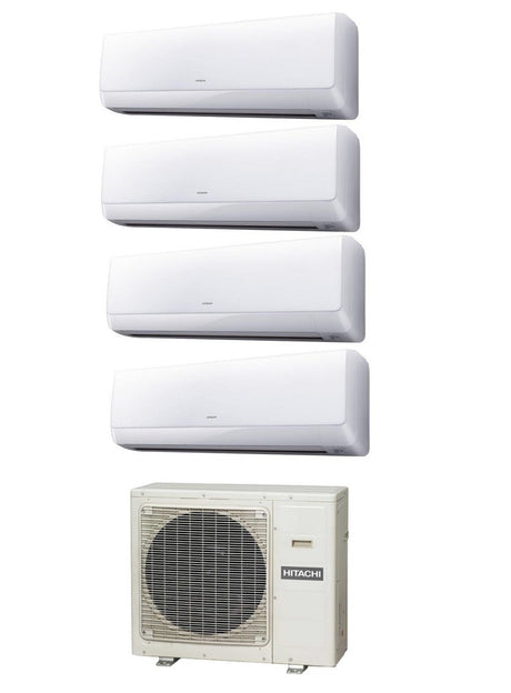 climatizzatore condizionatore quadri split hitachi akebono 9_9_9_12 con ram 70np4e r 32 wi fi optional 9000_9000_9000_12000 copia