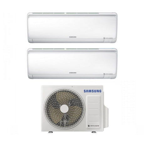 climatizzatore condizionatore samsung dual split inverter serie maldives quantum 7_9 con aj050ncj r 32 7000_9000 novita 2019