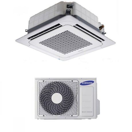 climatizzatore condizionatore samsung mini cassetta a 4 vie 24000 btu ac071nnndkh eu r410a con comando a filo