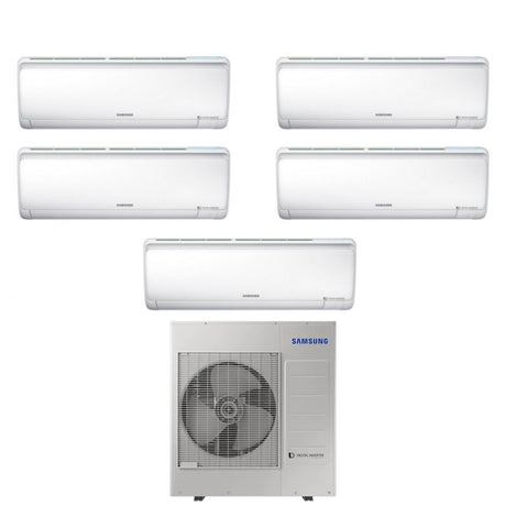 climatizzatore condizionatore samsung penta split inverter serie maldives quantum 12_12_12_12_12 con aj0100rcj r 32 12000_12000_12000_12000_12000 novita 2019