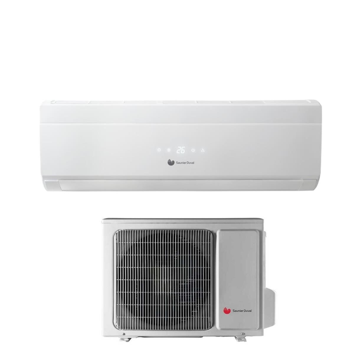 climatizzatore condizionatore saunier duval inverter serie vivair uni comfort 24000 btu sdh19 065 nw r 32 classe a__ 4251