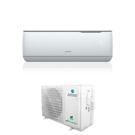 climatizzatore condizionatore sendo inverter serie aeolos 12000 btu snd 12alsi id r 32 wi fi integrato