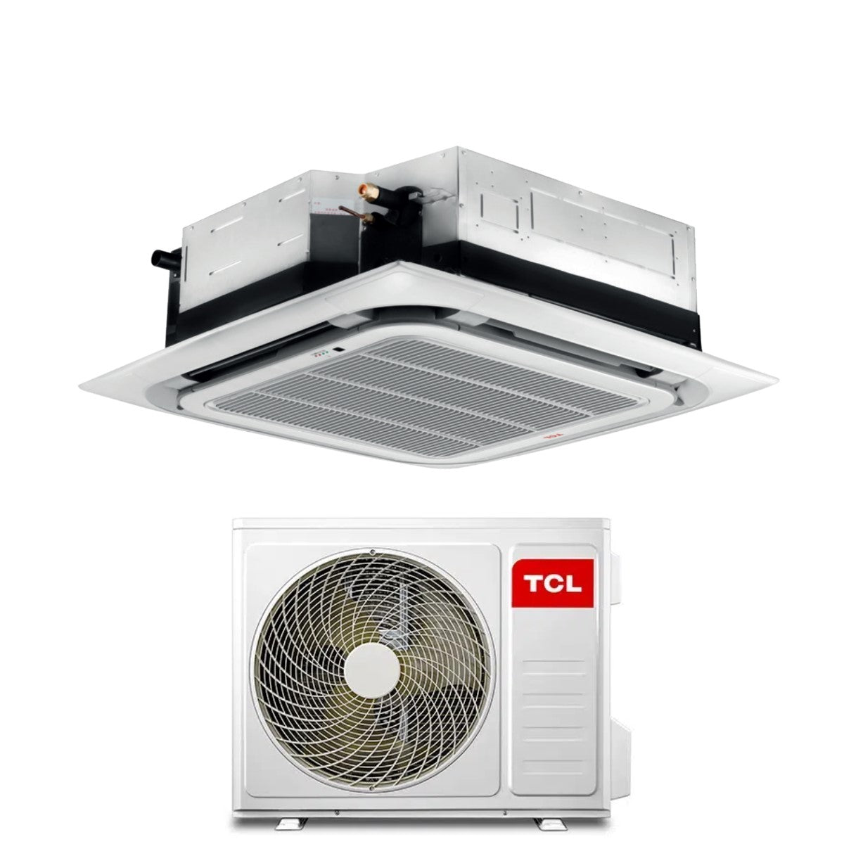 climatizzatore condizionatore tcl cassetta inverter 24000 btu mn24ss0 _ mt2410 r 32 wi fi integrato classe a__ a_ con griglia inclusa
