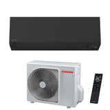climatizzatore condizionatore toshiba inverter serie shorai edge 10000 9000 btu black a___ a___ wi fi integrato smart voice ras 10j2avsg e1 ras b10g3kvsgb e novita