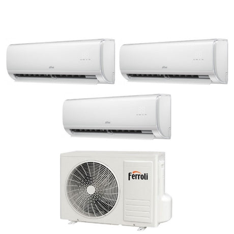 climatizzatore condizionatore trial split inverter ferroli giada m 9000_9000_9000 btu con 21 3 wi fi integrato alexa e google home 9_9_9 novita