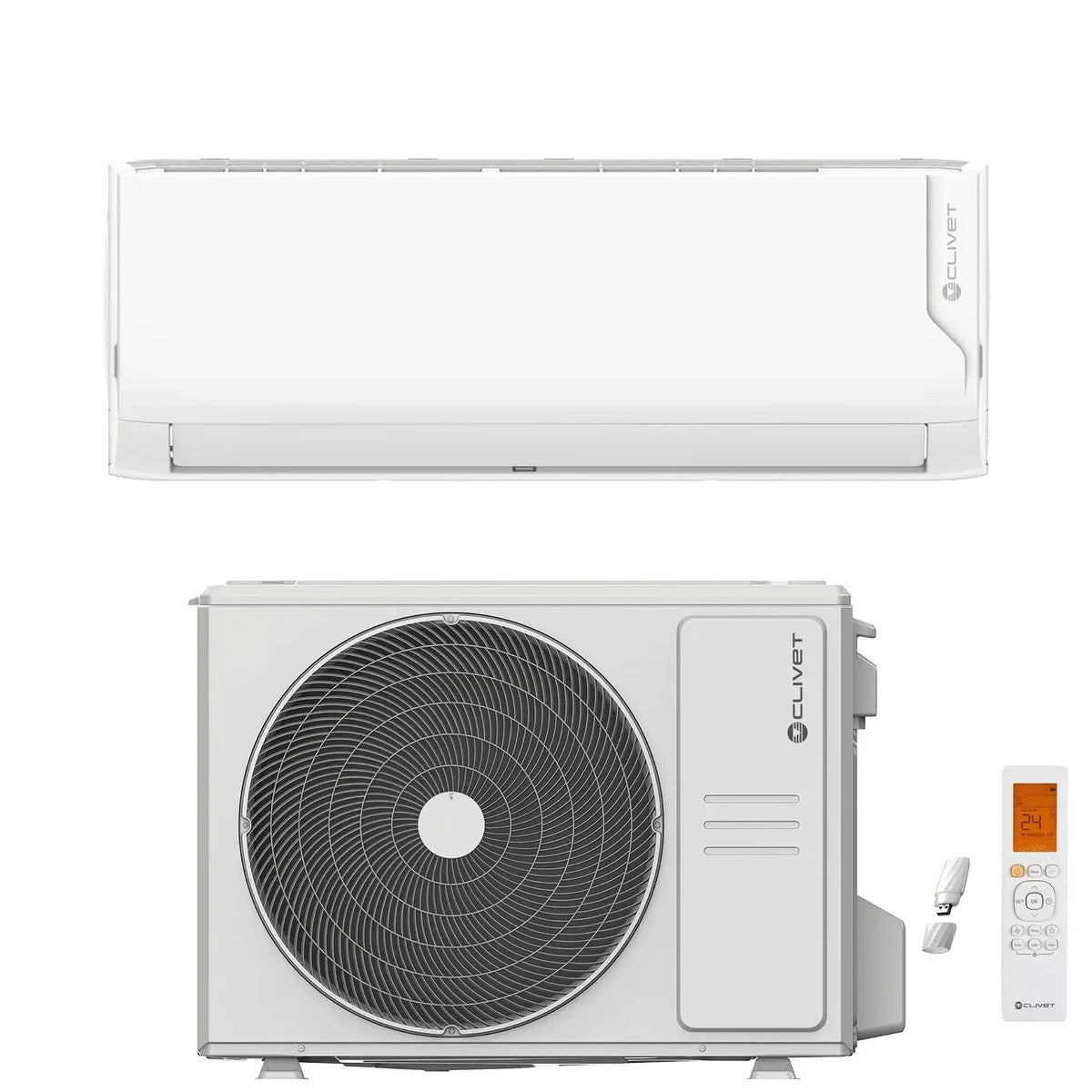 clivet condizionatore clivet cristallo2 12000 btu ima1 y 35m r 32 wi fi integrato