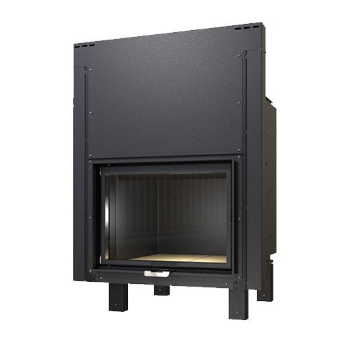 ctm termocamino a legna ctm basic eco s0 30 kw solo riscaldamento con scambiatore full link e scomparsa verticale