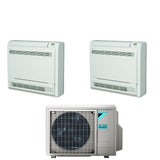 daikin climatizzatore condizionatore dual split pavimento inverter bluevolution fvxm 9000_12000 btu 9_12 con 2mxm50m r32 a__ wi fi