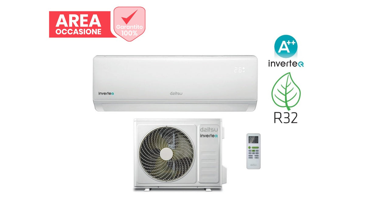 daitsu area occasioni climatizzatore condizionatore daitsu inverter linea dr 12000 btu ds 12kidr dos 12kidr r 32 wi fi optional aa