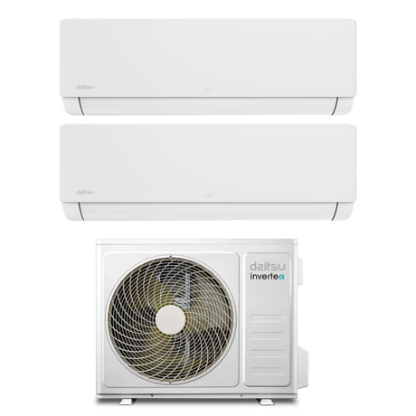 daitsu condizionatore dual split daitsu artic pro 1218 con dosm 27kdt 3 r 32 wi fi integrato