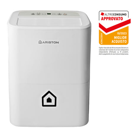 deumidificatore portatile ariston deos 16s inverter gas r134a 16 litri
