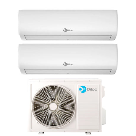 diloc condizionatore dual split diloc ionio 99 con d freedom240 r 32 wi fi integrato