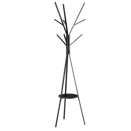 easycomfort easycomfort appendiabiti da terra verticale moderno per ingresso 45x45x180cm nero ean 8054111840163
