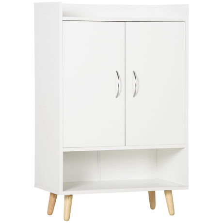 easycomfort easycomfort mobile scarpiera salvaspazio in legno bianco con ripiano aperto armadio scarpiera di design per ingresso 60x30x92cm ean 8054144133782