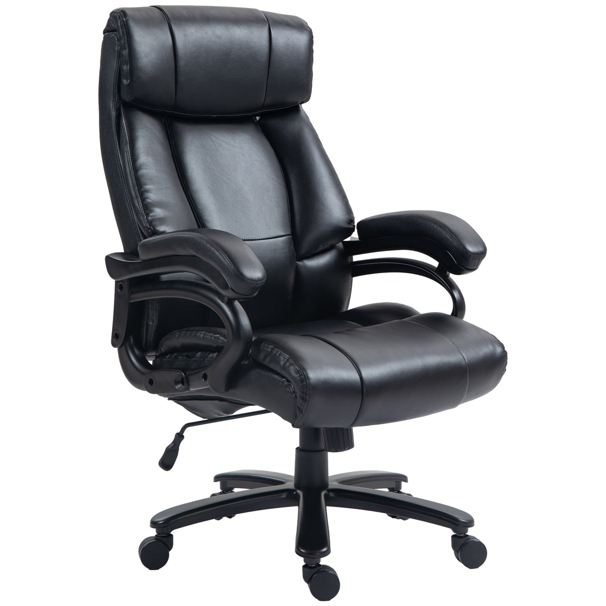 easycomfort easycomfort poltrona da ufficio massaggiante e riscaldata con 2 punti massaggio e 8 programmi nera