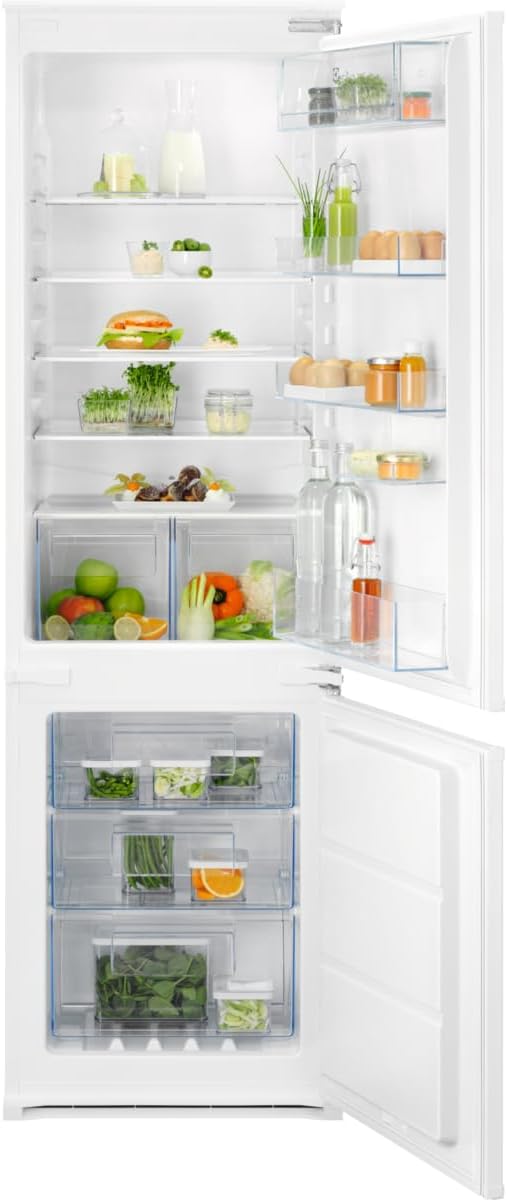 electrolux frigorifero a incasso combinato electrolux ent6ne18s serie 600 twintech 257 litri classe e a1772xl546xp549 total no frost bianco ean 7332543848126