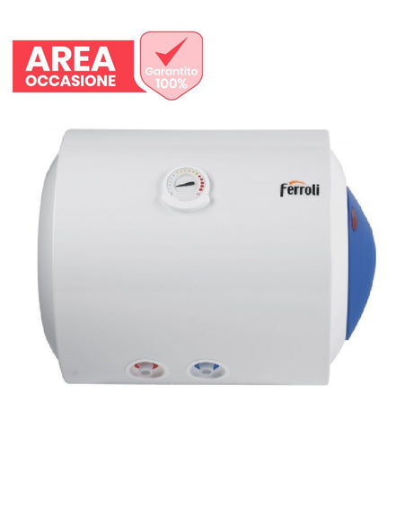 ferroli area occasioni 2281 scaldabagno elettrico ferroli titano 50 ho orizzontale garanzia 5 anni
