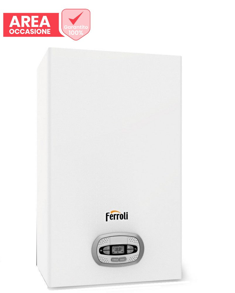 ferroli area occasioni 2286 caldaia a condensazione ferroli bluehelix tech rrt 34c low nox metanogpl completa di kit scarico fumi