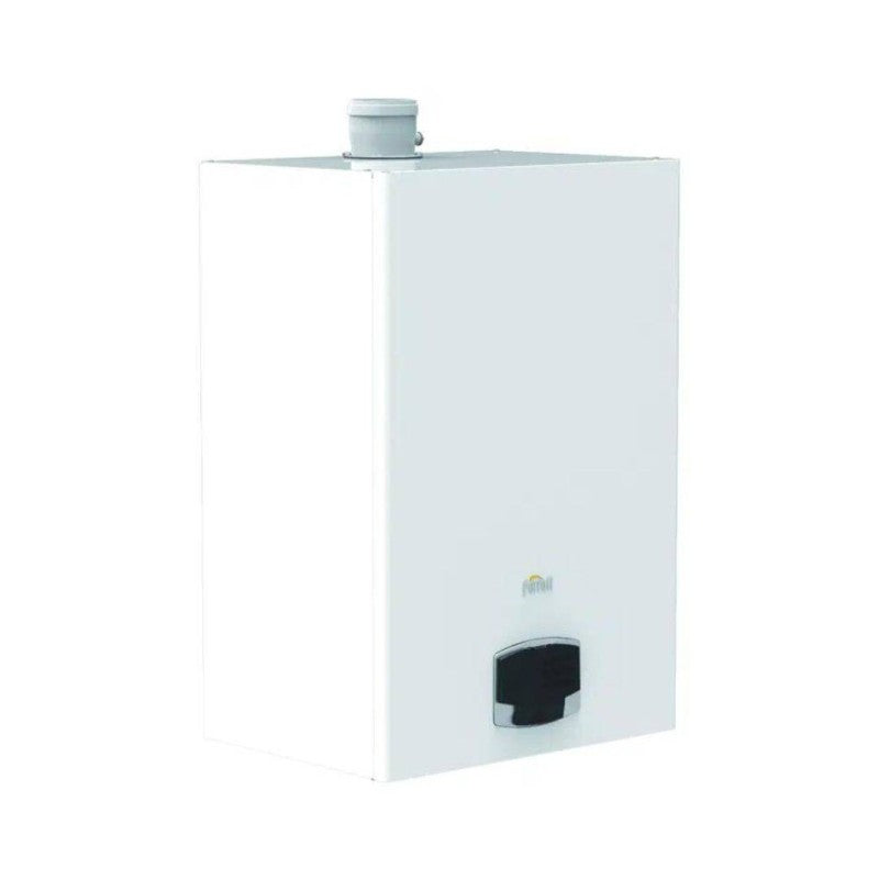 ferroli caldaia a condensazione ferroli force w 60 solo riscaldamento completa di kit scarico fumi metanogpl