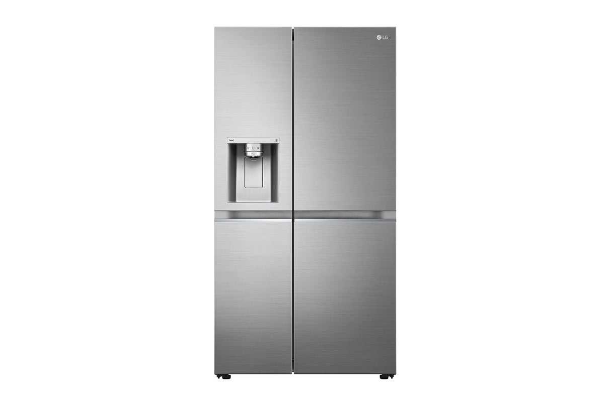 frigorifero americano lg side by side inverter a179xl91 3xp73 5 wi fi smart thinq luce led 635 litri gslv90pzad