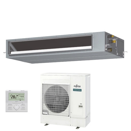 fujitsu condizionatore fujitsu canalizzabile serie kmtap 45000 btu arxh45kmtap r 32 trifase wi fi optional