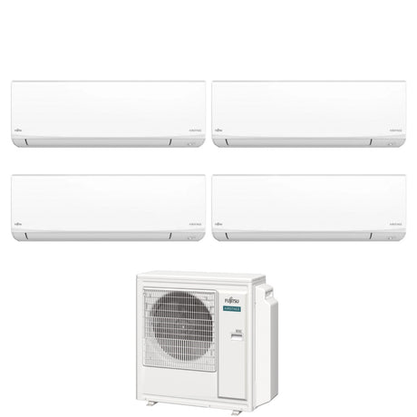 fujitsu condizionatore quadri split fujitsu kj white 7777 con aoeg30kbta4 r 32 wi fi integrato