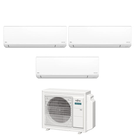 fujitsu condizionatore trial split fujitsu kj white 777 con aoeg18kbca3 r 32 wi fi integrato