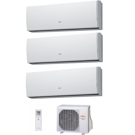 fujitsu trial split parete inverter serie slide lu 7_9_12 con aoyg18lac3 7000_9000_12000