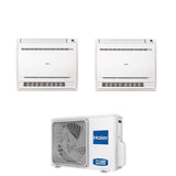 haier climatizzatore dual split console haier 1212 btu con 2u50s2sm1fa 3 r 32 wi fi integrato